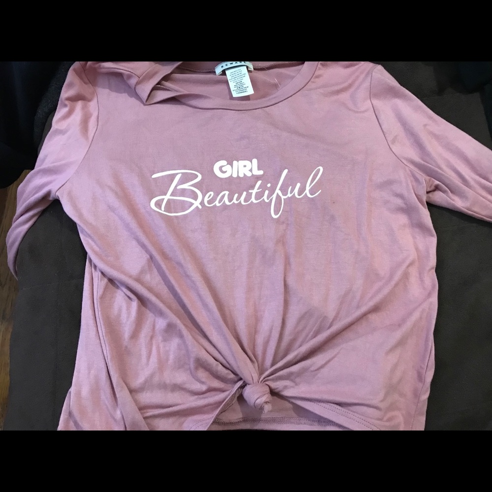 Cute girly long sleeve shirt